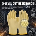 thumbnail image 2 of ACDANC Heat Cut Resistant Gloves,Kevlar Oven Gloves with Fingers,Heat Resistant Up to 550°F,Thick Knit Design,Machine Washable - Grill Mitts for Men & Women (L), 2 of 7