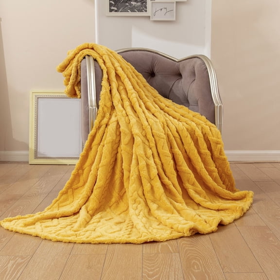Cozy Blanket - 70X100CM Wind Solid Color Layer Tapered Nap Blanket for Spring and Summer Air Conditioning Comfort