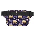 thumbnail image 3 of Disketp Lavender Flowers Riñonera de Doble Capa, Bolsa de Cintura Ajustable para Viajes, Correr y Senderismo, Riñonera Ligera para Hombre y Mujer, 3 of 9
