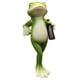 thumbnail image 1 of Tipsy Frogs Statues Sturdy resin Weatherproof for Porch, 1 of 5
