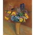 thumbnail image 2 of Otto Modersohn 20x23 Gold Ornate Framed and Double Matted Museum Art Print Titled - Summer Flower Bouquet (1933), 2 of 4