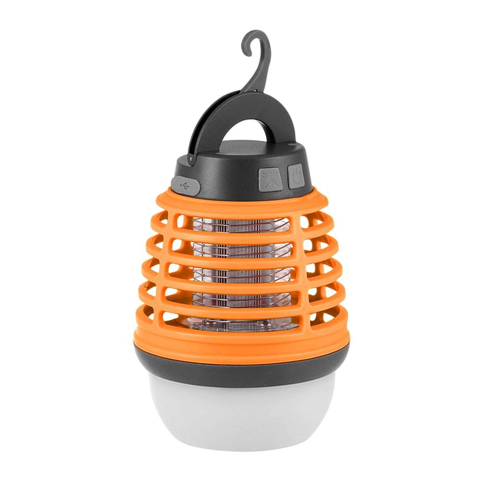 Outdoor Mosquito Killer Lamp Fly bug Zapper LED Camping Night Light 2500mah USB 