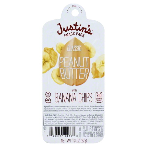 Justins Justins Peanut Butter, 13 oz
