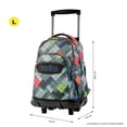 thumbnail image 2 of TOTTO Mochila Escolar Grande para Niño - Reforzada Porta Laptop 15.4 - Con Ruedas | 25 L RENGLON multicolor G, 2 of 8