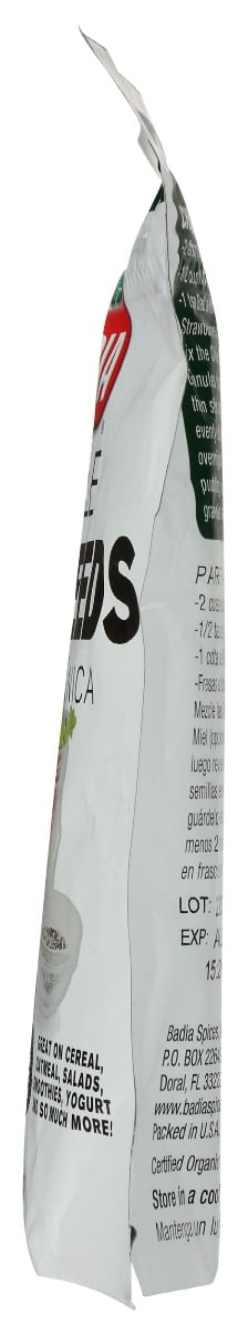 Badia Whole Chia Seeds 9oz Pack of 8 - Edible Superfood Rich in Nutrients