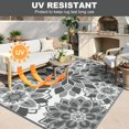 thumbnail image 4 of Alfombra para exterior LOKHOM 183 x 274 cm, impermeable y reversible, 4 of 9