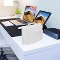 thumbnail image 2 of 3 Pcs Organisateur de Dossiers Transparent A4 A5 Boîte de Rangement pour Documents avec Couvercle pour Magazines et Fournitures Scolaires, 2 of 9