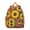 Orange-5, variant on Artistic Spiritual Mandala Waterproof Backpack - Breathable Padded Bag for Kids and Teens
