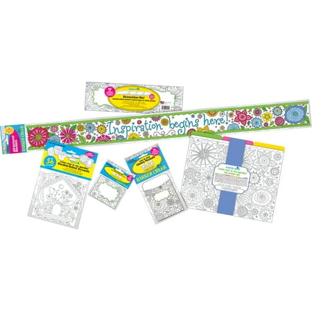 Color Me! In My Garden All Inclusive Decor Set 171pc - Barker Creek