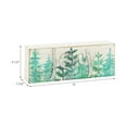 thumbnail image 6 of Parisloft Joy Wood and Galvanized Metal Sign, Farmhouse Christmas Tabletop Decor, White/Green, 9"W, 6 of 6