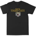 thumbnail image 1 of CFL Hamilton Tiger Cats Logo Face Black Large T-Shirt, 1 of 4