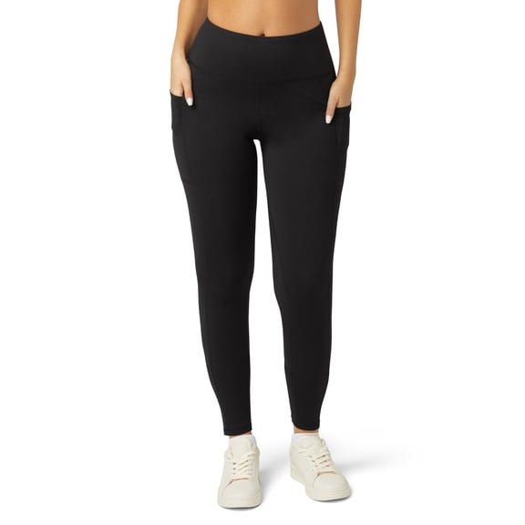No nonsense Women's Every Day Pocket Legging, Black, Small