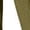 Army Green, variant on Womens Elastic High Waist Crinkled Faux Linen Capri Cropped Pants Side Split Detail with Inset Side Pockets Loose Fit Solid Color Casual Daily Culotte Trousers