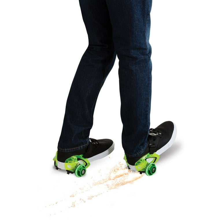 Razor Jetts Heel Wheels Black/Green, Wheeled Skate Shoes, 58% OFF