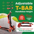 thumbnail image 2 of Luces LED para ruedas Kick Scooter Lifemaster Kids, plegable, 2 of 3