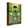 thumbnail image 2 of Sheep Quilt House' Canvas Art by Cheryl Bartley, 2 of 3