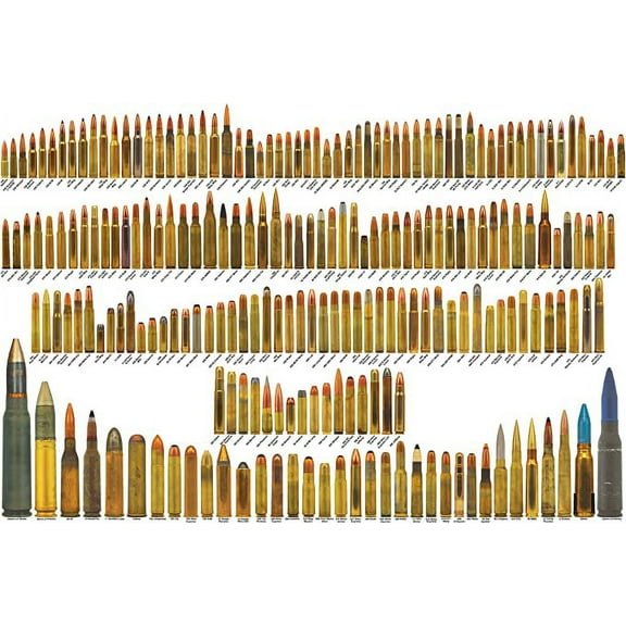 Iconic Arts Big-Bore - Cartridge Comparison Guide 18x28