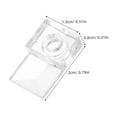 thumbnail image 2 of OULII  Clear Plastic Mirror Holder Clips Versatile for Various Glass Thicknesses, 2 of 8