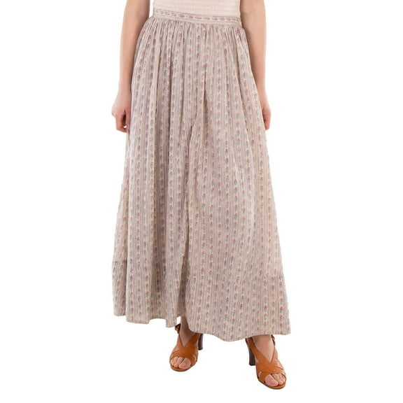 Polo Ralph Lauren Floral Cotton A-Line Skirt, Size 2