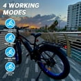 thumbnail image 3 of ECOTRIC Electric Bike 26 inch 36V 500W Ebike Fat Tire Beach Snow City Road Mountain E Bike Bicycle Riding UL Certified for Adults, 3 of 9