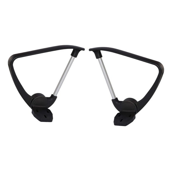 2 piezas Silla de oficina Brazo giratorio Silla Reposabrazos Fácil de instalar Kits de reparación Silla de escritorio Reposabrazos