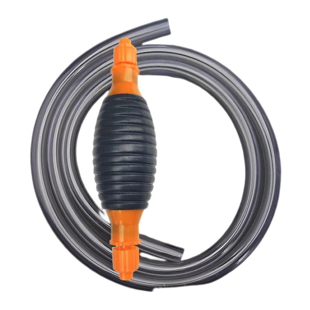 1pc 2m Pump Hose With Copper Head, Self-Priming Liquid Transfer Siphon Pump  Fuel Shaker Siphon Hose, Oil Extractor Hand Pump Gasoline Motorcycles Fuel  Tank Oil Change Pump Used In Many Liquids Such