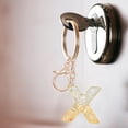 thumbnail image 2 of Wijhcboe 2025 Creative Keychain Color Letter Keychain Translucent Resin Pendant Personalized Keychains Personalized Keychain Letter Translucent Pendant Color Resin Creative Keychain Keychains P Walle, 2 of 9