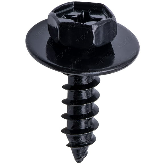 Rexka 30pcs M6.2 x 22mm Fender Liner Bumper Cover Wheelhouse Liner Screw Bolt for Toyota Lexus 90159-60477 9015960477