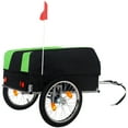 thumbnail image 2 of Olurrisa 360 Swivel Bike Trailer for Camping Two-Wheel Bicycle Cargo Trailer 88 lbs Capacity, 2 of 8