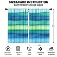 thumbnail image 2 of Blackout Kids Curtains,Green and Grey Abstract Art Artwork Childrens Insulated Curtains Set Of 2,Bedroom Essentials,Toddler Room Decor 52x84in(132x213cm), 2 of 4