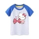 thumbnail image 2 of Hello Kitty niñas lindo estampado de manga corta Casual cómoda camiseta niños bebé Bowknot algodón Top ropa para niños, 2 of 5