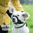 thumbnail image 4 of Gentle Muzzle Guard for Dogs - Prevents Biting and Unwanted Chewing Safely – New Secure Comfort Fit - Soft Neoprene Padding – No More Chafing – Training Guide Helps Build Bonds with Pet, 4 of 5