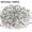 SS10-2.8mm1440PCS, variant on 1440pc Crystal Rhinestones Flat Back Loose Diamante Sparkly Glass Gem Round Pointed Diamante Strass 3D Nail Art Decoration Craft