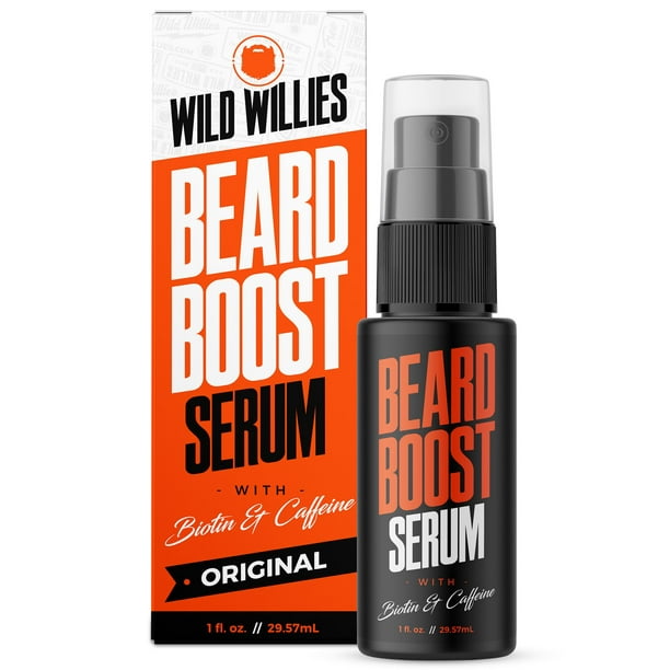 Sérum para el crecimiento de la barba Wild Willies Beard Boost Serum para hombres