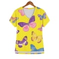thumbnail image 6 of MEICHEN Plus Size Tops for Women Casual Short Sleeves T Shirts Blouses Summer Fashion Clothing for Women, 6 of 9