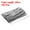 Silver Tone, variant on Uxcell Foil Twist Ties Plastic Closure Tie Manage Cords, 750 Pack Purple 8-inch