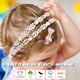 thumbnail image 4 of DANMY, diadema súper elástica para niña, banda para el pelo de encaje de algodón para niño, conjunto de accesorios para el cabello turbante suave para bebé, 4 of 5