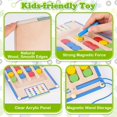 thumbnail image 3 of Puzle Montessori magnético a juego de colores para niños de más de 3 años, 3 of 6