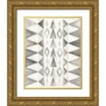 thumbnail image 1 of Shamp, Cindy 26x32 Gold Ornate Wood Framed with Double Matting Museum Art Print Titled - Winter Lodge Bkgnd III, 1 of 4