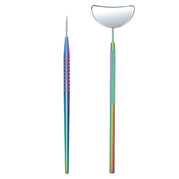 Zcyifa Lash Lift Tool 1 Set Eyelash Picking Rod Mirror Kit Grafting Eyelash Special Auxiliary Tools