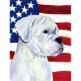 thumbnail image 1 of 28 x 40 in. USA American Flag with Boxer House Size Canvas Flag, 1 of 1