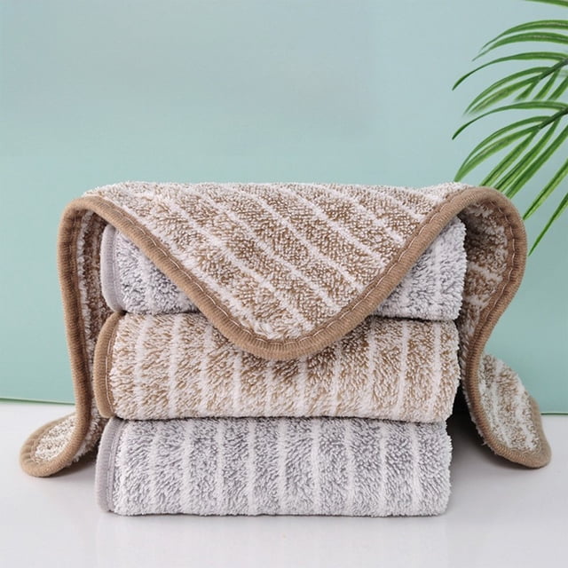 SSZMDLB 2Pcs Kitchen Cleaning Cloth, Cleaning Cloth, Dishwashing Cloth, Kitchen Cloth Absorbent Scouring Pad, Degreasing Household Cleaning Rag, Multi-Purpose Wiping Cloth for Kitchen, Bathroom