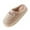 Beige, variant on CHUMUD Women's Cotton Slippers - Cozy Fleece Lined with Non-Slip Sole, Warm Indoor House Shoes