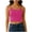 Black,White,Red,Hot Pink,Khaki, variant on Lace Trim Ribbed Crop Tank Tops for Women Solid Sleeveless Form Fitting Cami Tops Soft Breathable Blouse for Casual and Layering Wear