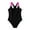 Black, variant on Akiihool Toddler Girl One Piece Swimsuit Girls Rash Guard Swimsuits Bathing Suit UPF 50  Summer Swimwear (Black,9-10 Years)