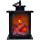 thumbnail image 2 of Pequeño y acogedor farol para chimenea - Asa integrada para transportar y colgar, 2 of 5