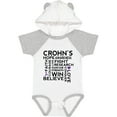 thumbnail image 3 of Inktastic Crohns Disease Awareness Boys or Girls Baby Bodysuit, 3 of 5
