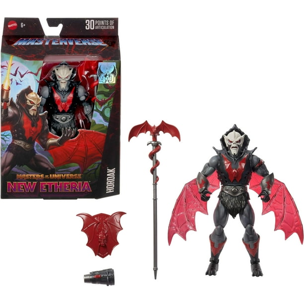 Figura de acción Masters of the Universe Hordak, 18 cm, 30 articulaciones
