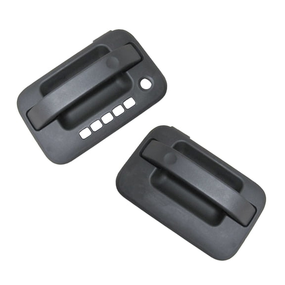 TRQ Left and Right Exterior Door Handle Set Fits 2004-2014 Ford F-150 DHA37193