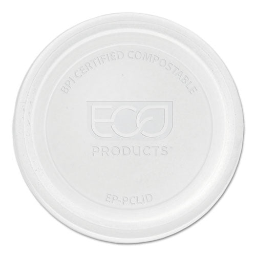 Eco-Products Renewable & Compostable Portion Cup Lids - Universal, 100/PK, 20 PK/CT